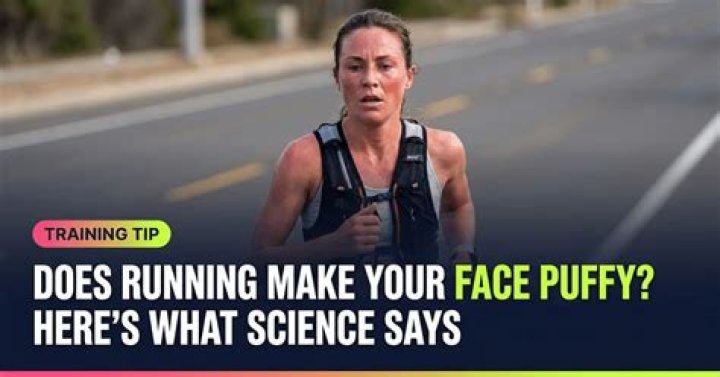 Does running make your face thinner?