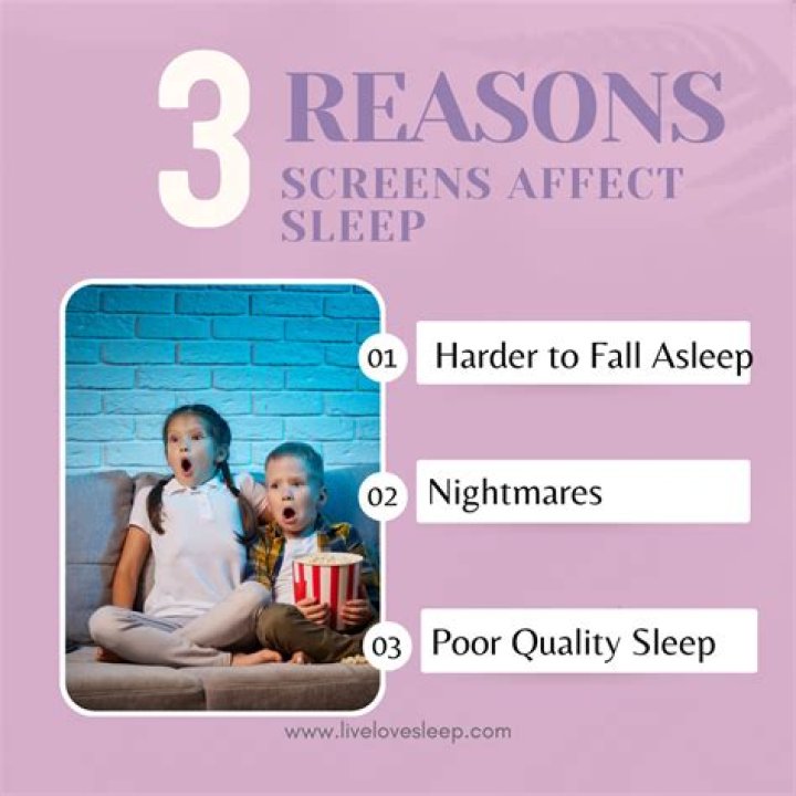 Does screen time affect baby sleep?