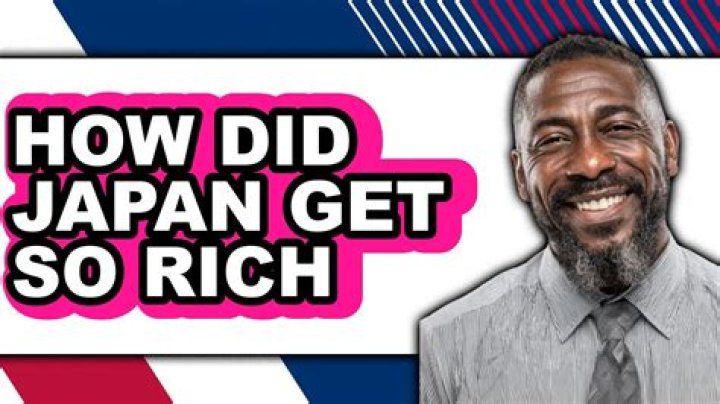 How did Japan get so rich?