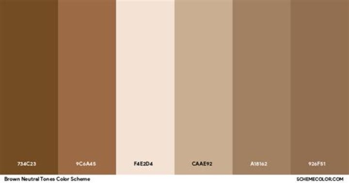 Is brown a neutral color?