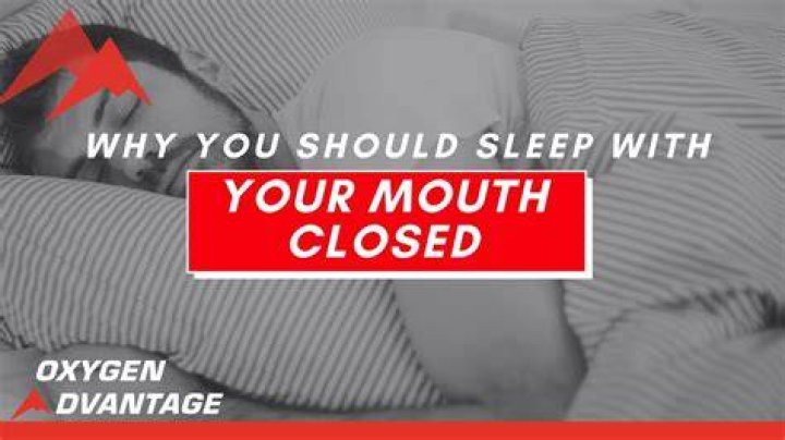 Should your mouth be open or closed?