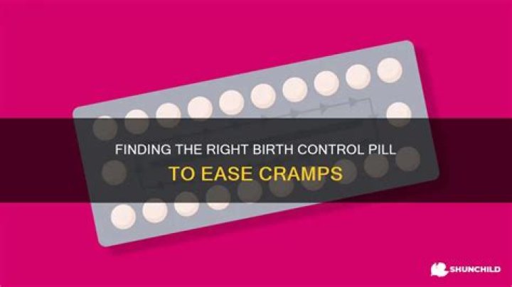 What birth control is best for cramps?