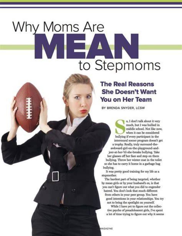 Why are moms mean?