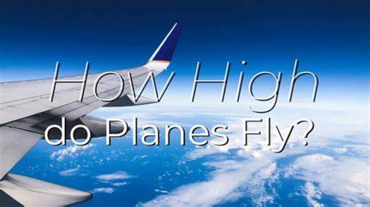 Why do planes fly low at night?